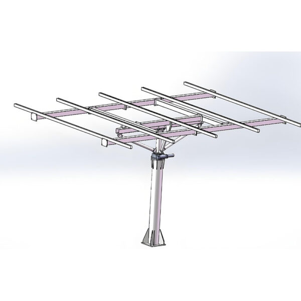 15–20 kW-PANEELE: Kommerzielles PV-Solar-Tracking-System
