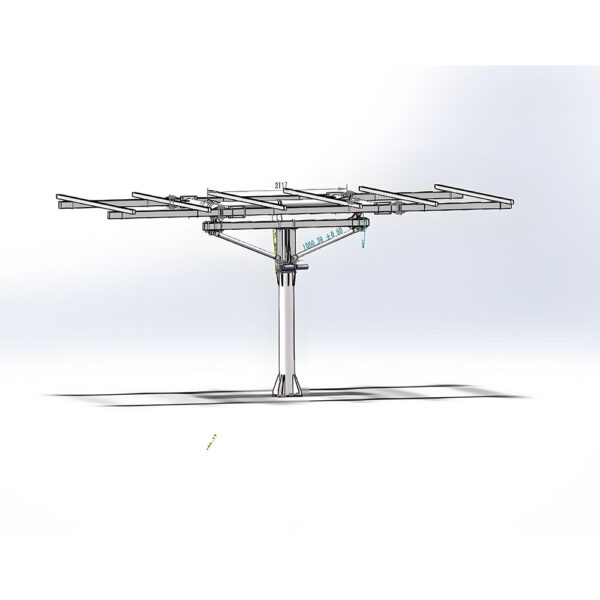 Dual Axis-18P: 18-Panel Dual Axis Tracker Ground Mount – Bild 3