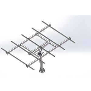 Dual Axis-20P: 20-Panel Two Axis Solar Tracking System