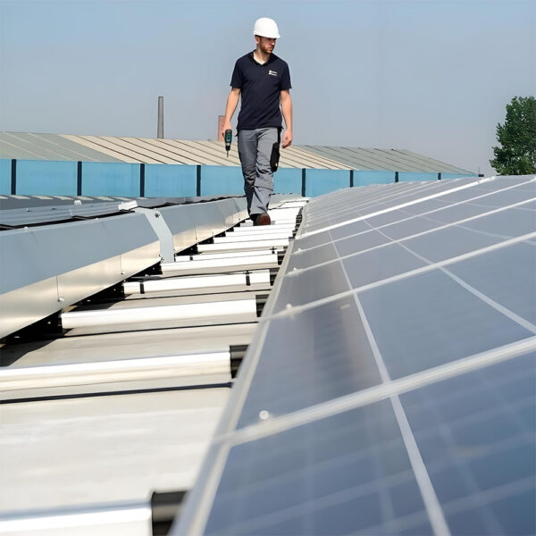 Dual Axis-20P: 20-Panel Two Axis Solar Tracking System – Bild 4