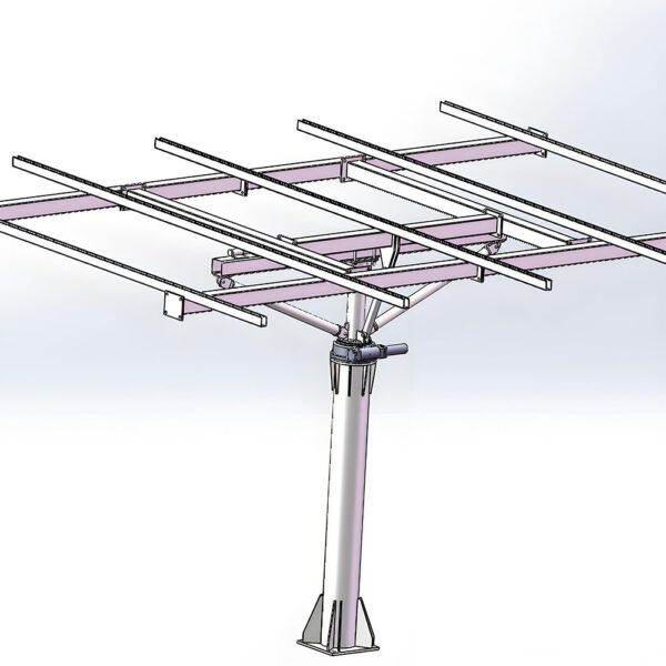 Dual Axis-40P: 40-Panel Dual Axis Solar Power Tracker – Bild 3