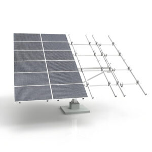Single Axis-10P: 10-Panel Single Axis Sun Tracker System