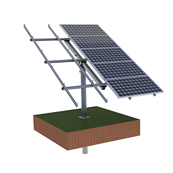 Single Axis-20P: 20-Panel 1-Axis Solar Tracking System – Bild 2