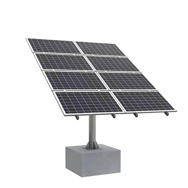 Single Axis-20P: 20-Panel-1-Achsen-Solar-Tracking-System