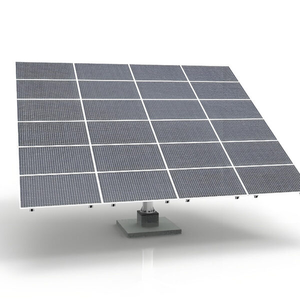 Einachsig: Industrieller einachsiger PV-Tracker