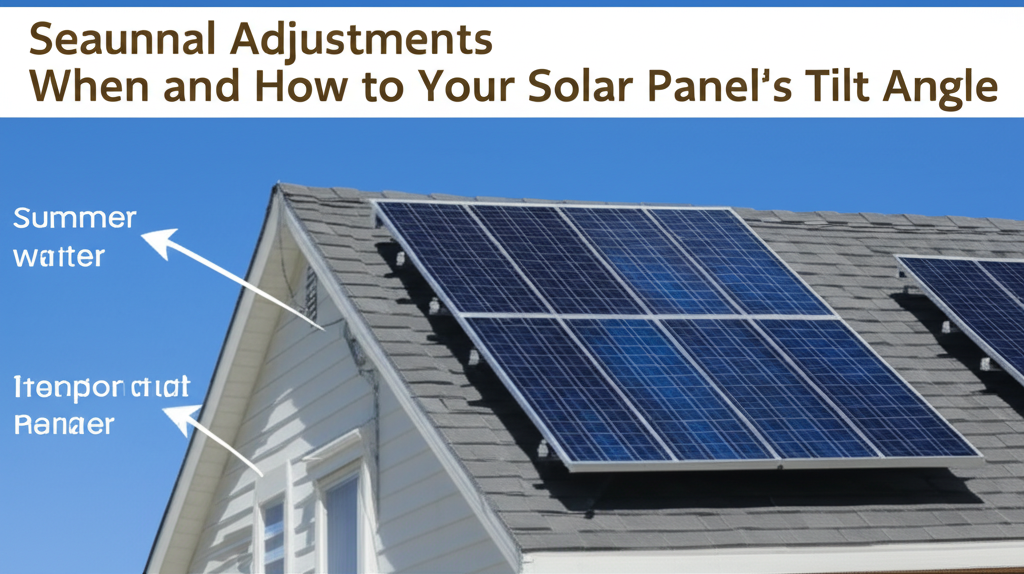 Optimizing Solar Panel Tilt: A Seasonal Guide - SolPath